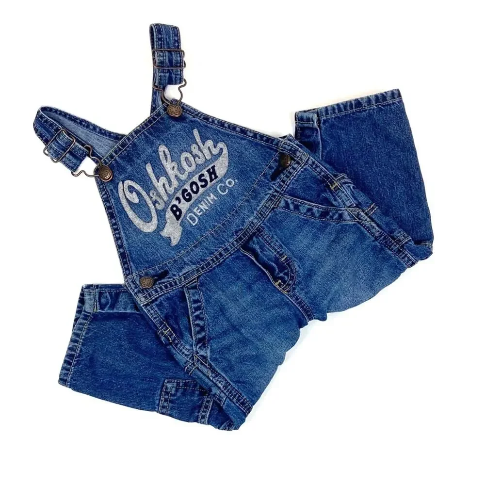 Oshkosh B’gosh Jean Overalls Size 12MO